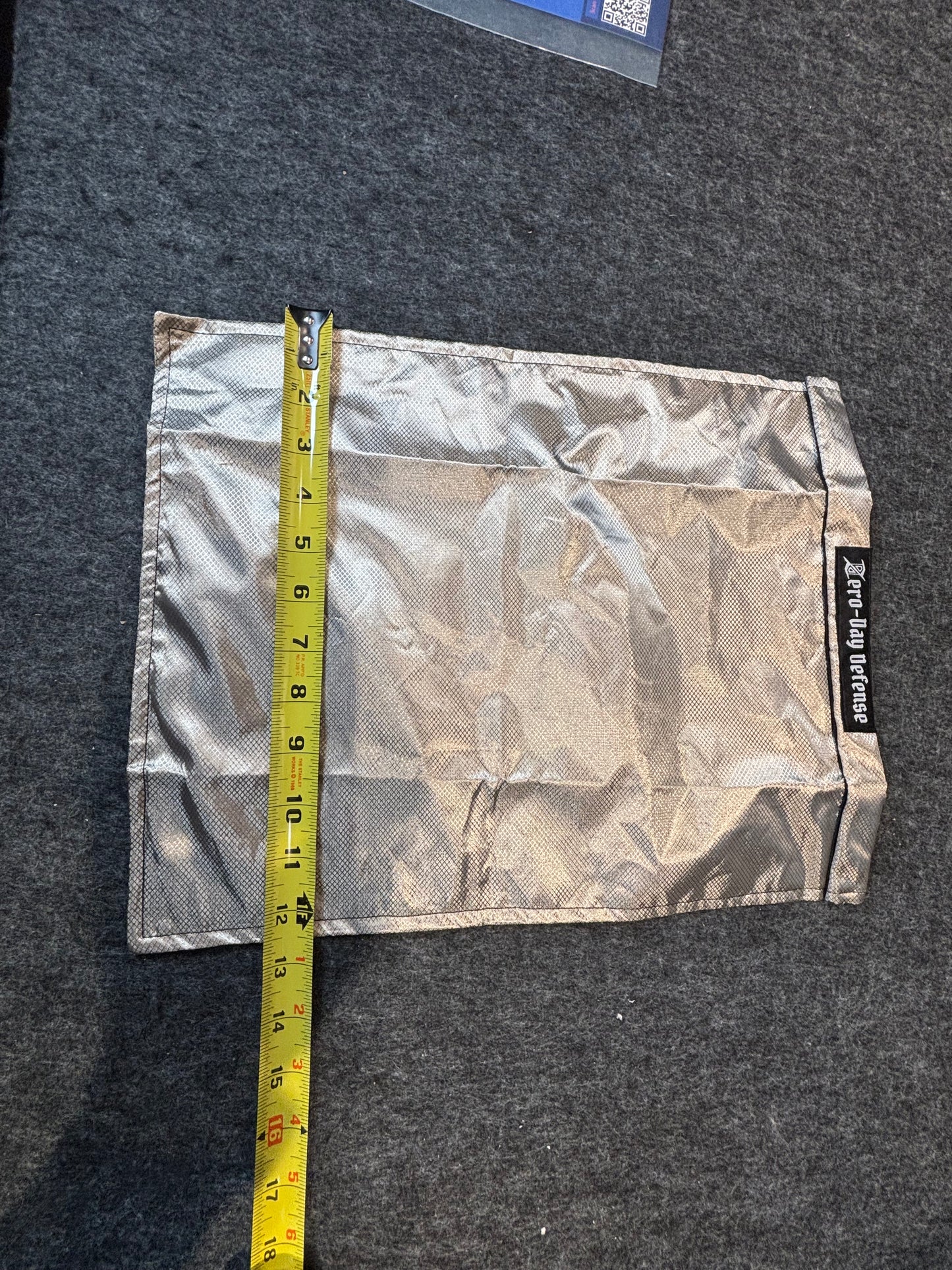 Signal Blocking Faraday bag for laptops