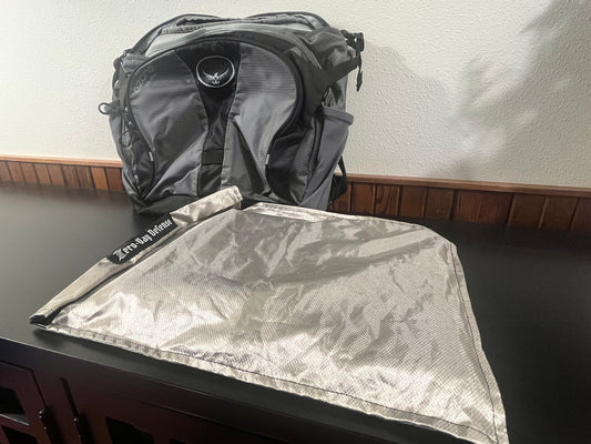 Signal Blocking Faraday bag for laptops